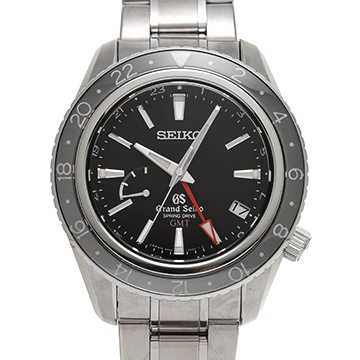 グランドセイコー スポーツコレクション スプリングドライブ GMT SBGE001 ブラック メンズ 時計 【中古】【wristwatch】