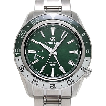 グランドセイコー スポーツコレクション スプリングドライブ GMT SBGE295 グリーン メンズ 時計 【中古】【wristwatch】