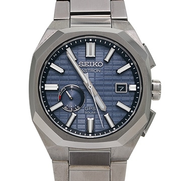 セイコー アストロン ネクスター SBXD013 ブルー メンズ 時計 【中古】【wristwatch】