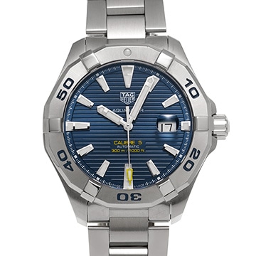 タグ ホイヤー アクアレーサー キャリバー5 WAY2012.BA0927 ブルー メンズ 時計 【中古】【wristwatch】