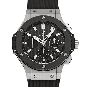 ウブロ ビッグバン エボリューション クロノ 301.SM.1770.RX ブラックカーボン メンズ 時計 【中古】【wristwatch】