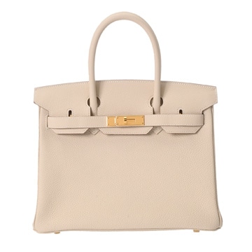 エルメス バーキン 30 クレ トゴ レディース バッグ 【未使用】【bag】