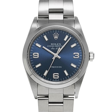 ロレックス エアキング 14000M ブルー メンズ 時計 【中古】【wristwatch】