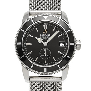 ブライトリング スーパーオーシャン ヘリテージ 38 A372B69OCA ブラック メンズ 時計 【中古】【wristwatch】