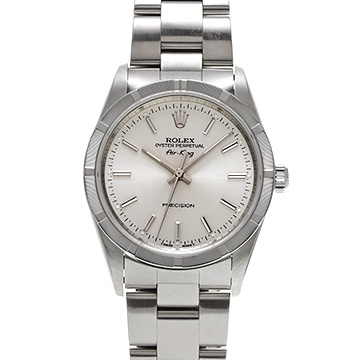 ロレックス エアキング 14010 シルバー メンズ 時計 【中古】【wristwatch】