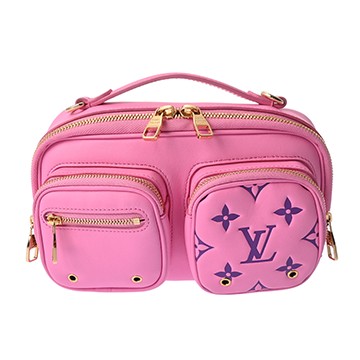 ルイ ヴィトン ユーティリティ クロスボディ ローズ M59244 カーフ メンズ バッグ 【中古】【bag】