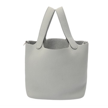 エルメス ピコタンロック PM  ブルーグラシエ トリヨンクレマンス レディース バッグ 【未使用】【bag】