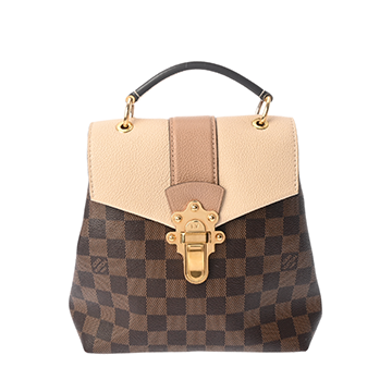 ルイ ヴィトン ダミエ クラプトンバックパック クレーム N42259 ダミエキャンバス レディース バッグ 【中古】【bag】