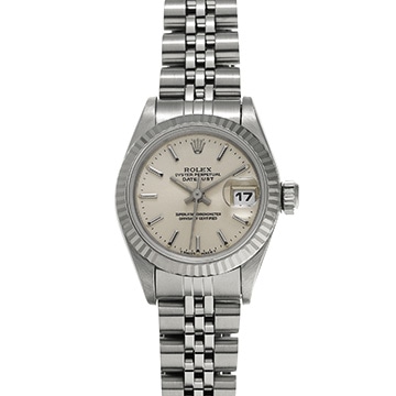 ロレックス デイトジャスト 69174 シルバー レディース 時計 【中古】【wristwatch】