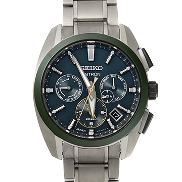 セイコー アストロン SBXC071 ダークグリーン メンズ 時計 【中古】【wristwatch】