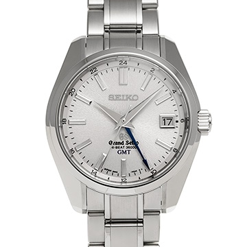 グランドセイコー メカニカル ハイビート 36000 GMT マスターショップ限定 SBGJ001 シルバー メンズ 時計 【中古】【wristwatch】