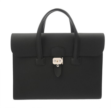 エルメス サックアデペッシュ ライト 36 ブラック トゴ メンズ バッグ 【未使用】【bag】