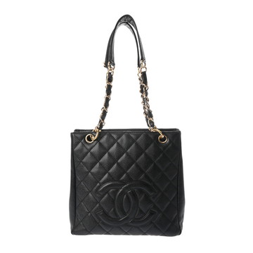 シャネル マトラッセ PST ブラック A50994 キャビアスキン レディース バッグ 【中古】【bag】