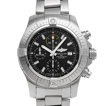 ブライトリング アベンジャー クロノグラフ 45 A13317101B1A1 ブラック メンズ 時計 【中古】【wristwatch】