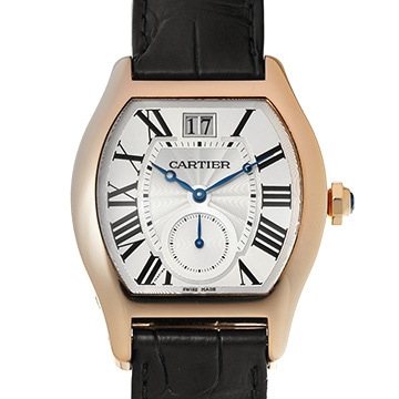 カルティエ トーチュ XL ラージデイト W1556234 シルバー メンズ 時計 【中古】【wristwatch】