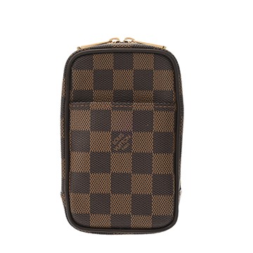ルイ ヴィトン ダミエ オカピ GM ブラウン N61738 ダミエキャンバス レディース 【中古】【bag】