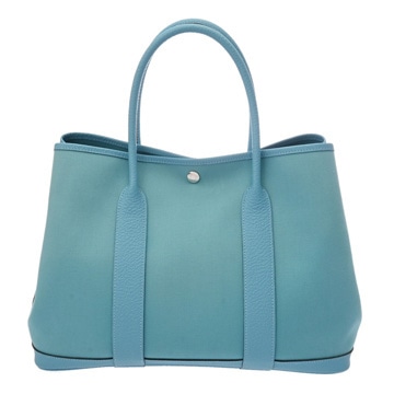 エルメス ガーデンパーティ PM ブルーノール トワルオフィシエ/ネゴンダ レディース バッグ 【中古】【bag】