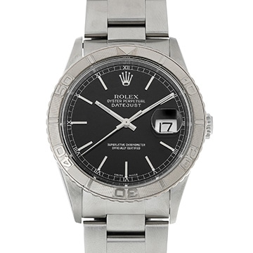 ロレックス デイトジャスト サンダーバード 16264 ブラック メンズ 時計 【中古】【wristwatch】