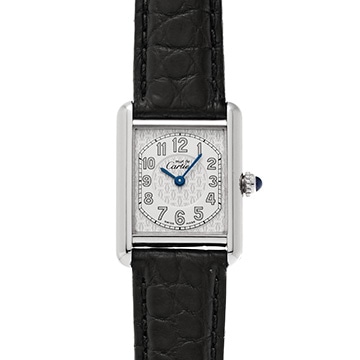 カルティエ マストタンク SM W1014254 ホワイト レディース 時計 【中古】【wristwatch】