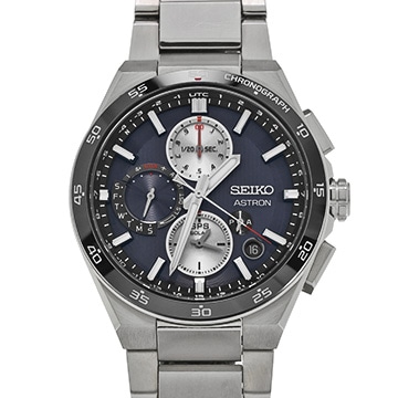 セイコー アストロン ネクスター SBXC151 ブラック/シルバー メンズ 時計 【中古】【wristwatch】