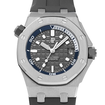 オーデマ ピゲ ロイヤルオーク オフショア ダイバー 15720ST.OO.A009CA.01 グレー メンズ 時計 【中古】【wristwatch】