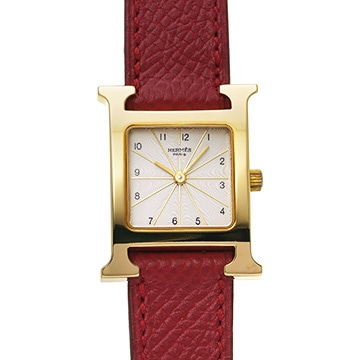 エルメス Hウォッチ HH1.201 シルバー レディース 時計 【中古】【wristwatch】