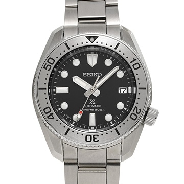 セイコー プロスペックス ダイバー メカニカル 55th SBDC125 ブラック メンズ 時計 【中古】【wristwatch】