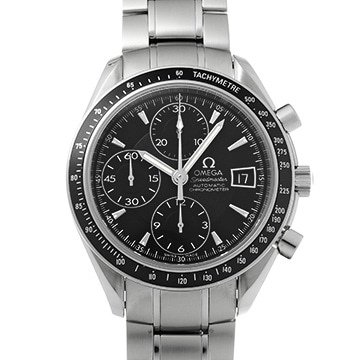 オメガ スピードマスター デイト 3210.50 ブラック メンズ 時計 【中古】【wristwatch】
