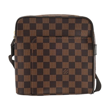 ルイ ヴィトン ダミエ オラフ PM エベヌ N41442 ダミエキャンバス ユニセックス バッグ 【中古】【bag】