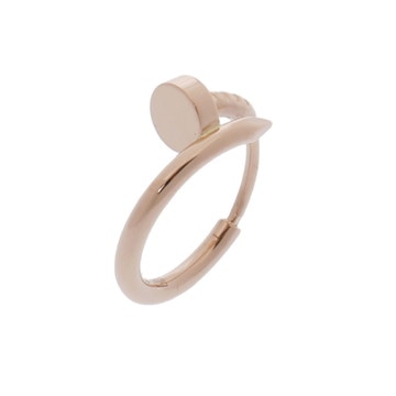 カルティエ ジュストアンクル シングル ピアス ゴールド K18ピンクゴールド PG レディース ジュエリー 【中古】【jewelry】