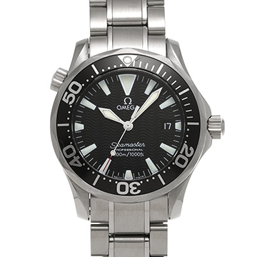 オメガ シーマスター プロフェッショナル 300 2262.50 ブラック メンズ 時計 【中古】【wristwatch】