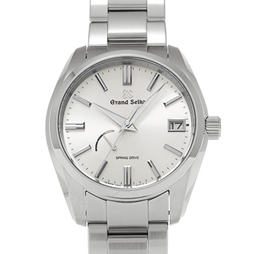 グランドセイコー ヘリテージコレクション スプリングドライブ SBGA437 シルバー メンズ 時計 【中古】【wristwatch】