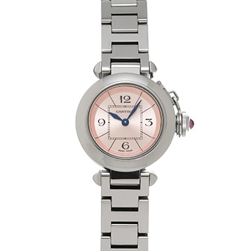 カルティエ ミスパシャ W3140008 ピンク レディース 時計 【中古】【wristwatch】