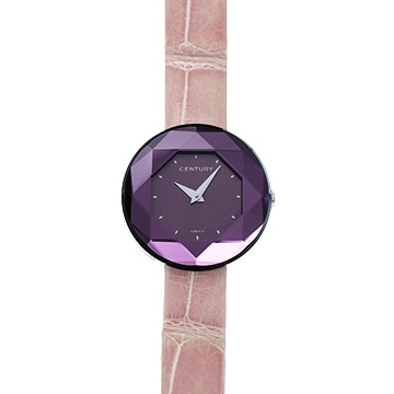 センチュリー クチュール 832.6.S.65I.12.CRK パープル レディース 時計 【中古】【wristwatch】