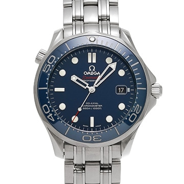 オメガ シーマスター ダイバー300 コーアクシャル 212.30.41.20.03.001 ブルー メンズ 時計 【中古】【wristwatch】
