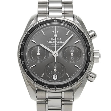 オメガ スピードマスター デイト 324.30.38.50.06.001 グレー メンズ 時計 【中古】【wristwatch】