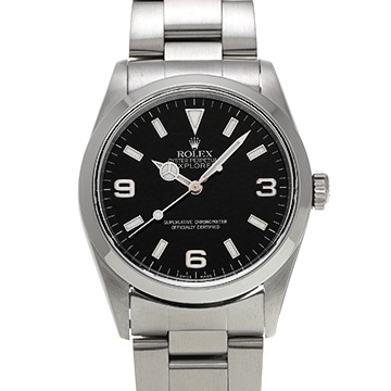 ロレックス エクスプローラー 14270 ブラック メンズ 時計 【中古】【wristwatch】
