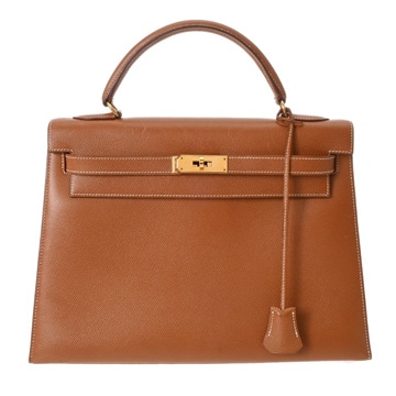 エルメス ケリー 32 外縫い ゴールド クシュベル レディース バッグ 【中古】【bag】