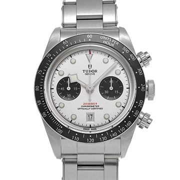 チューダー / チュードル ブラックベイ クロノ 79360N ホワイト/ブラック メンズ 時計 【中古】【wristwatch】