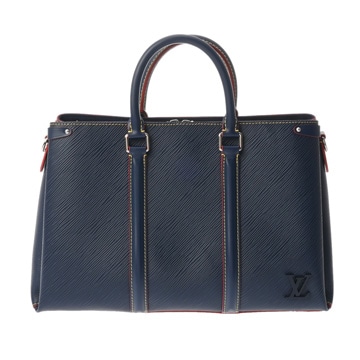 ルイ ヴィトン エピ スフロ NV MM アンディゴブルー/コクリコ M55612 レザー レディース バッグ 【中古】【bag】