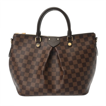 ルイ ヴィトン ダミエ シエナ MM 2WAY ブラウン N41546 ダミエキャンバス レディース バッグ 【中古】【bag】