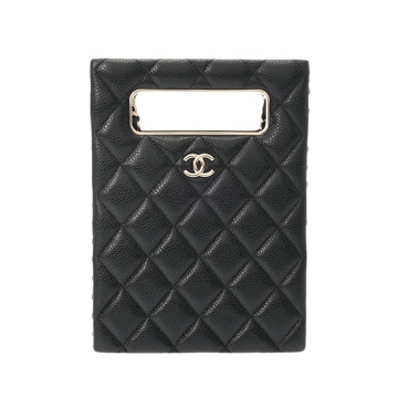 シャネル マトラッセ イヴニングバッグ ブラック グレインドカーフスキン レディース バッグ 【中古】【bag】