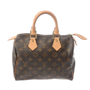 ルイ ヴィトン モノグラム スピーディ 25 ブラウン M41528 モノグラムキャンバス レディース バッグ 【中古】【bag】