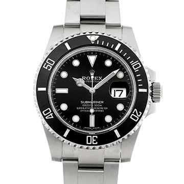 ロレックス サブマリーナ デイト 116610LN ブラック メンズ 時計 【中古】【wristwatch】