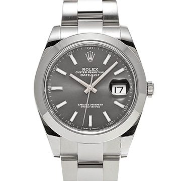 ロレックス デイトジャスト 41 126300 スレート メンズ 時計 【中古】【wristwatch】