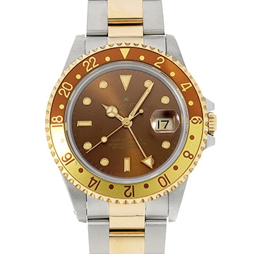 ロレックス GMTマスターII 16713 ブラウン メンズ 時計 【中古】【wristwatch】