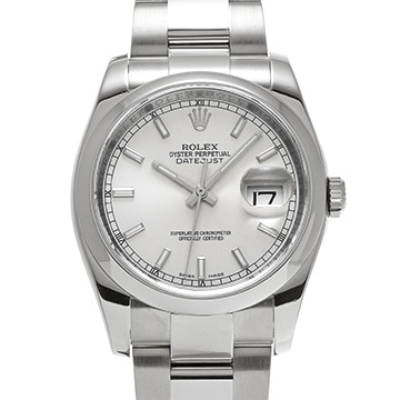 ロレックス デイトジャスト 116200 シルバー メンズ 時計 【中古】【wristwatch】