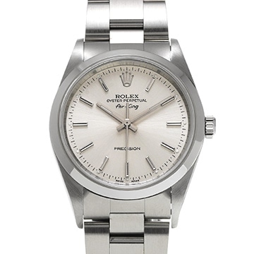 ロレックス エアキング 14000 シルバー メンズ 時計 【中古】【wristwatch】