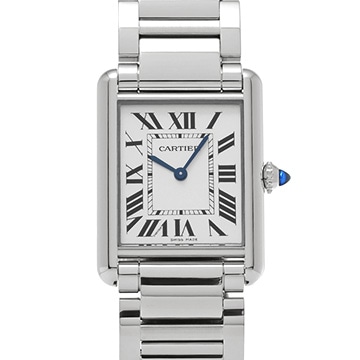 カルティエ タンク マスト LM WSTA0052 シルバー メンズ 時計 【中古】【wristwatch】