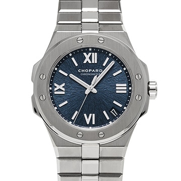 ショパール アルパイン イーグル ラージ 298600-3001 ブルー メンズ 時計 【中古】【wristwatch】